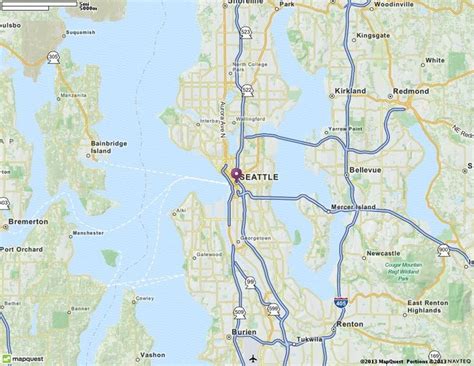 mapquest wa|my location to seattle.